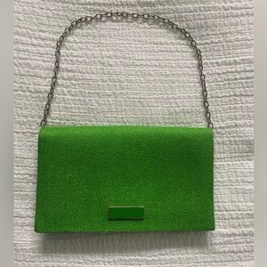 Green Kate Spade Clutch